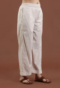 Solid Cotton Straight Pant image 2