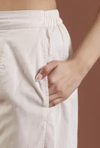Solid Cotton Straight Pant image 5