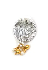 Chandrika Rajwada Oxidised Crescent Necklace Set image 6