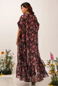 Zoon Floral Chintz Front Open Cape image 4