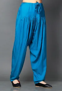 Blue Bamboo Cotton Salwar image 2