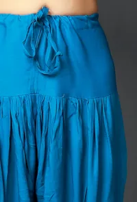 Blue Bamboo Cotton Salwar image 4