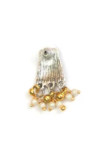 Vintage Style Oxidized Silver Choker Necklace Set image 5