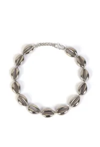 Silver Shell Melody Anklet Pair image 3