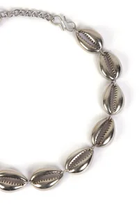 Silver Shell Melody Anklet Pair image 4