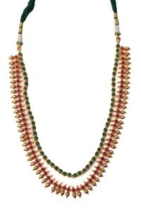 Double Long Linear Kemp Jewellery Set image 4