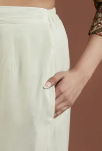 Classic Solid Shantoon Straight Fit Ethnic Pant image 5