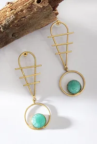 Celestial Ladder Drop Earrings image 1