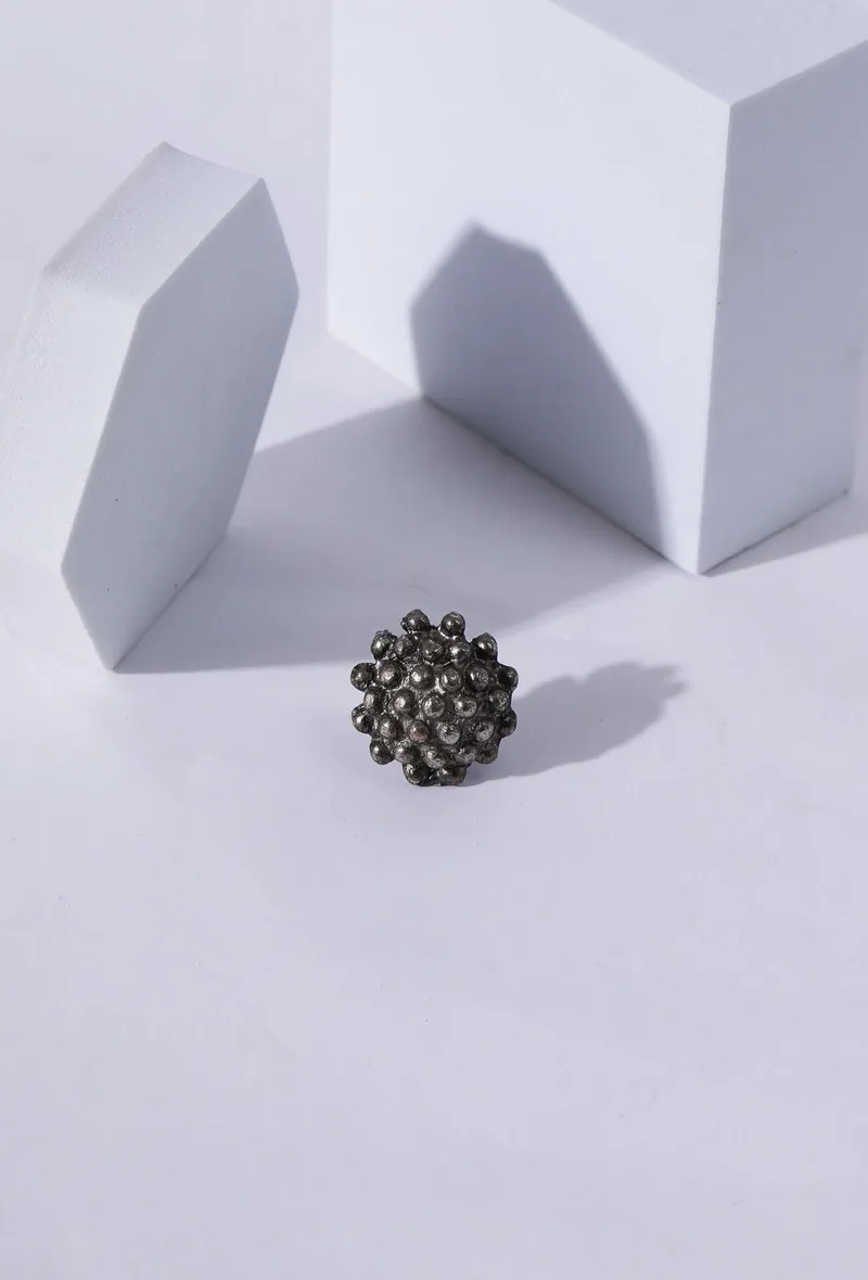 Eira German Silver Banjaran Ring