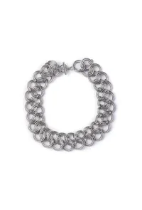 Zaina Silver Chain Choker image 2