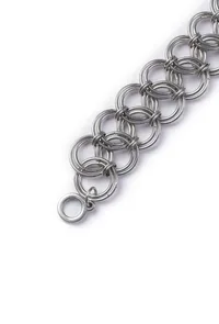 Zaina Silver Chain Choker image 4