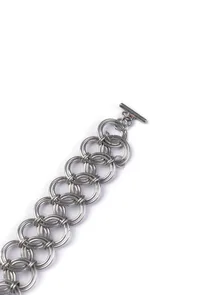 Zaina Silver Chain Choker image 5