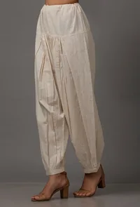 Irish Cream Pure Cotton Salwar image 2