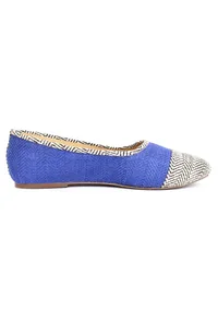 Ink Blue Pure Hemp Ballerinas image 6
