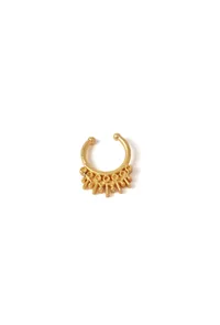 Gold Septum with Ancient Intricate Motif image 2