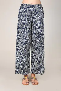 Printed Cotton Pants image 1