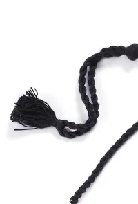 Burgundy Red Kutch Cowry Shell Necklace image 4