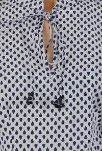 Black-Blue Pure Cotton Ajrakh Anarkali image 5