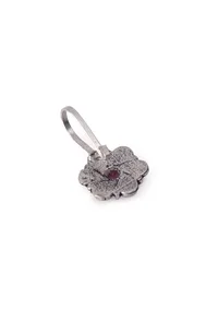 Handcrafted Floral Delight Nose pin image 5