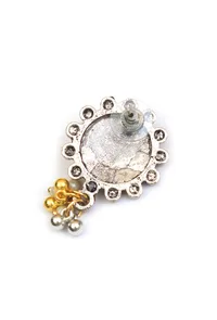 Rajsi Mandala Antique Oxidized Statement Necklace image 6