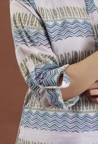 Printed Cotton Straight Kurta image 6