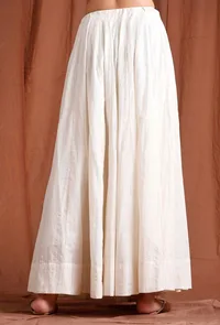 Off White Kali Cotton Skirt image 2