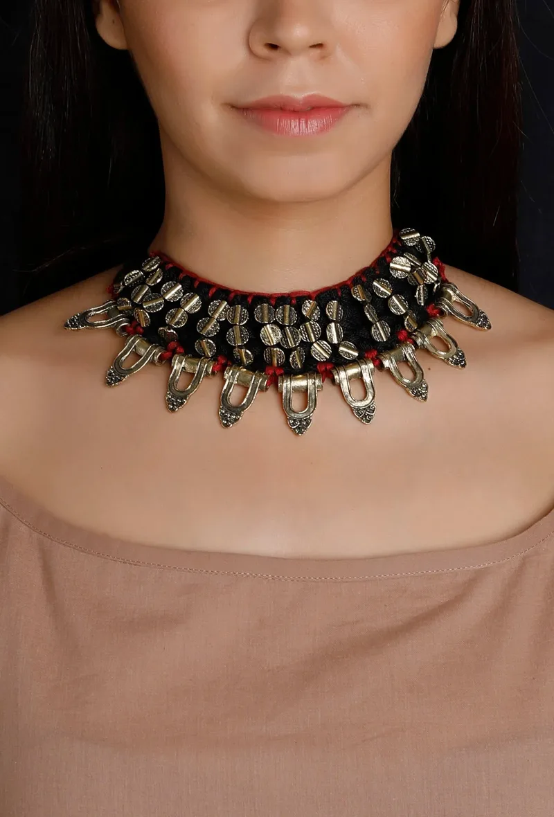 Jhelum German Silver Necklace