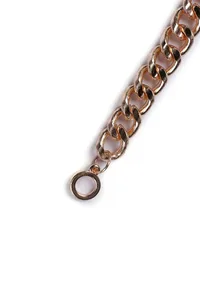 Copper Twisted Gold Chain Brass Bracelet image 5
