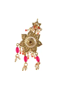 Temple Pink Pearl Necklace image 5