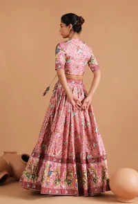 Anika Allover Kalamkari Blouse image 4