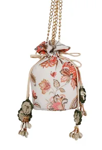 Cara Chintz Floral Potli image 3