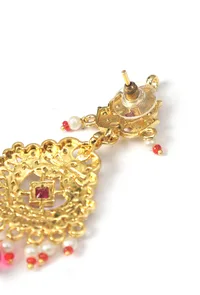Riwaayat Ruby Kundan Choker Set image 6