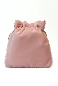 Serene Pink Stone Potli image 4