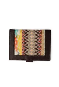 Brunette Jacquard Passport Holder image 3
