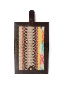 Brunette Jacquard Passport Holder image 4