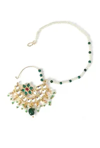 Green Stone Maharashtrian Nath image 2