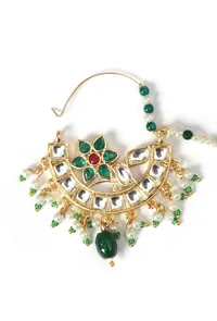 Green Stone Maharashtrian Nath image 3