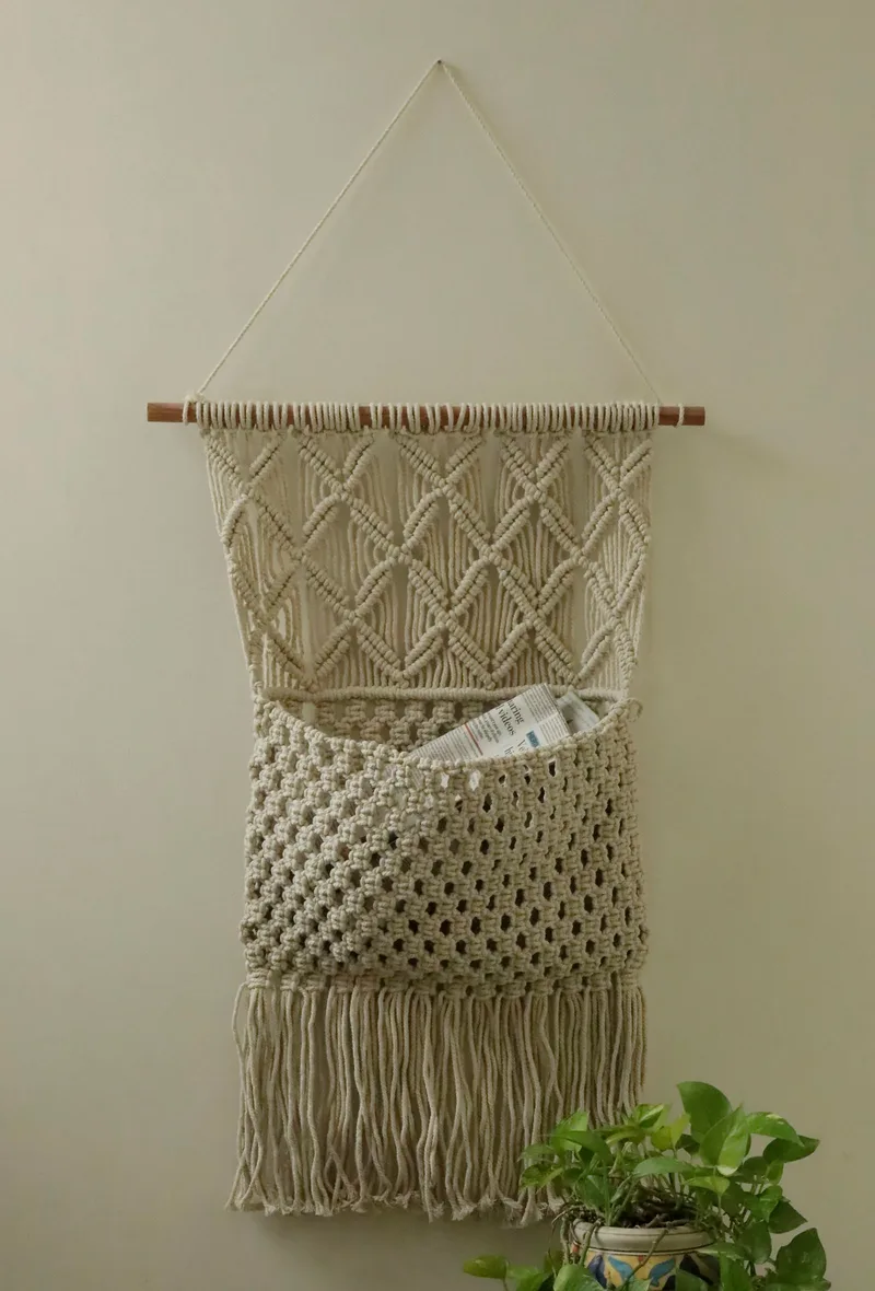 Trellis Macrame Wall Hanging