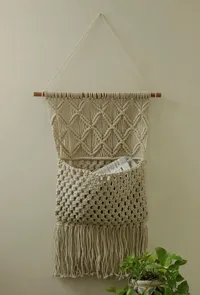 Trellis Macrame Wall Hanging image 1