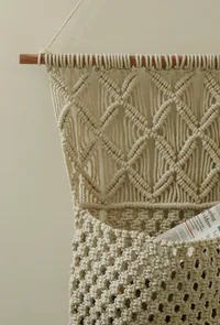 Trellis Macrame Wall Hanging image 2