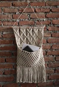 Trellis Macrame Wall Hanging image 3