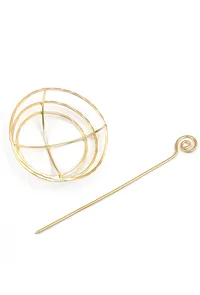 Swarna Chakra Brass Juda Pin image 4