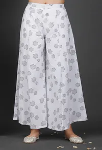 Printed Kalidar Cotton Culottes image 1