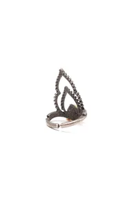 Set of 4: Ojasvini Silver Brass Toering image 4