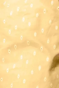 Mango Mustard Cotton  Kurta Pyjama Set image 4