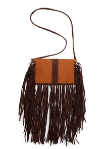 Buff Crossbody Frilled Bag image 3