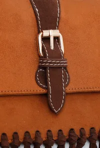 Buff Crossbody Frilled Bag image 6