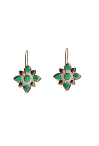 Verde Petal Hook Earrings image 3