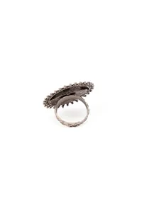 German Silver Circular Ring image 4
