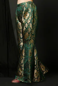 Green Banarasi Brocade Sharara image 3